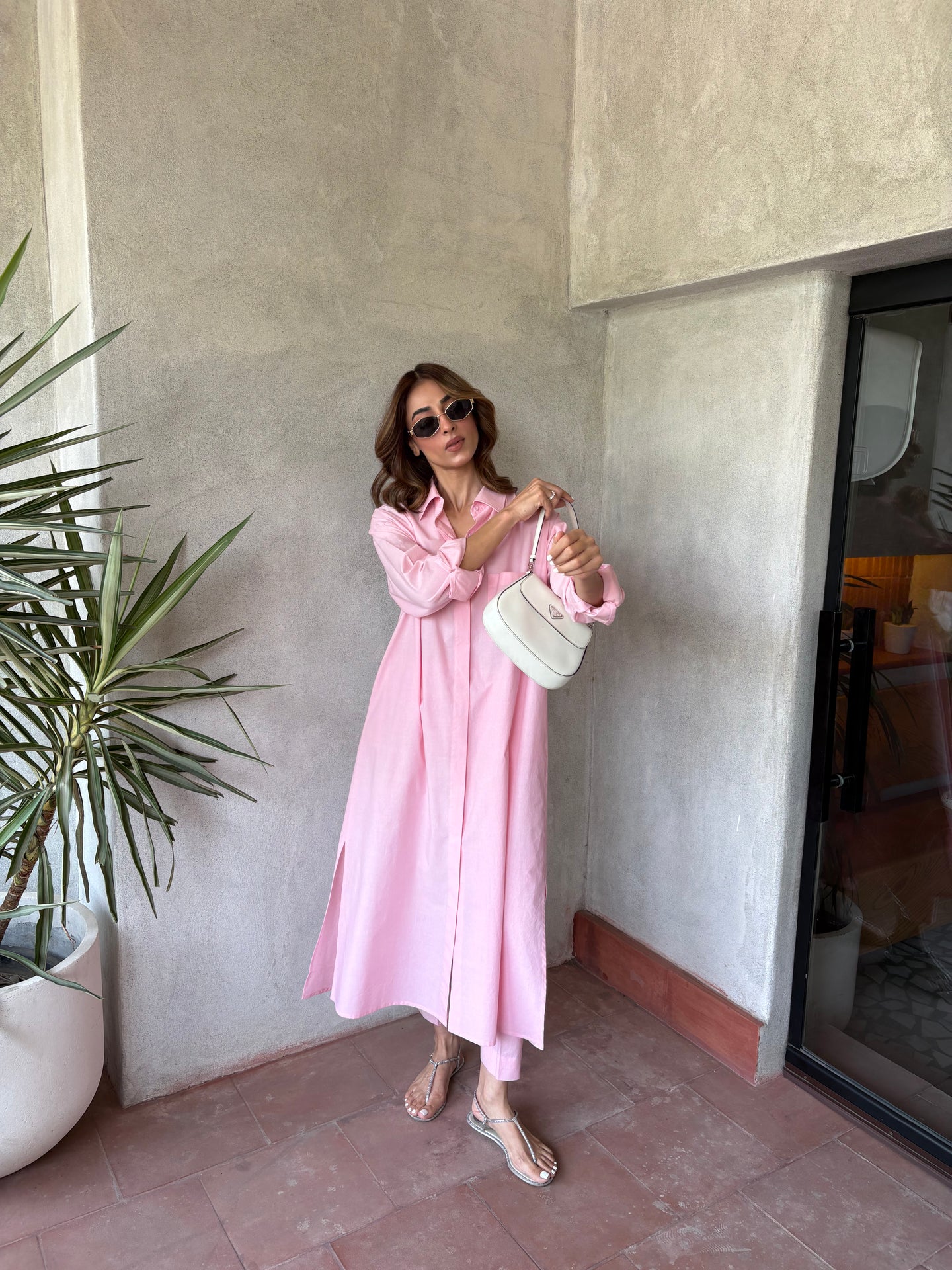 Pink Mid Toby Set