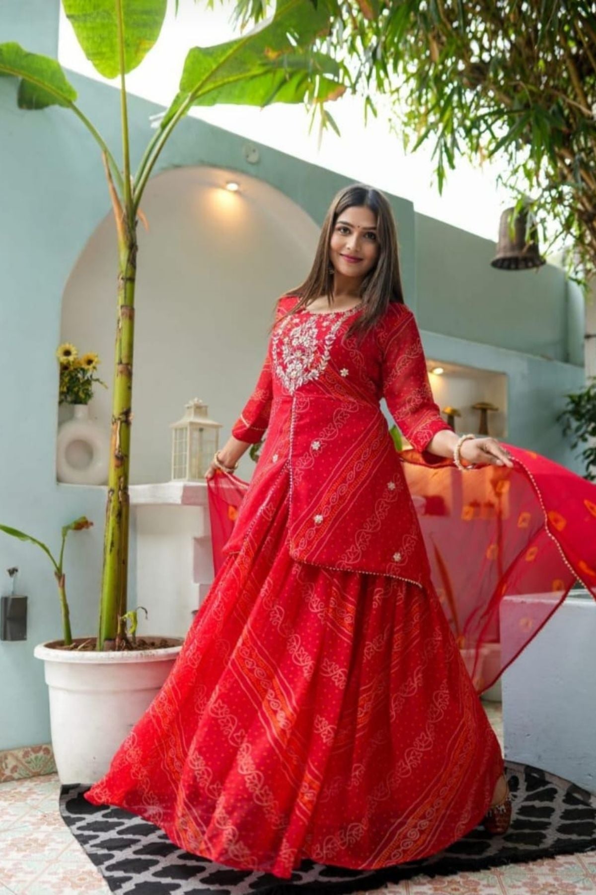 Bandhani Celvration Outfit