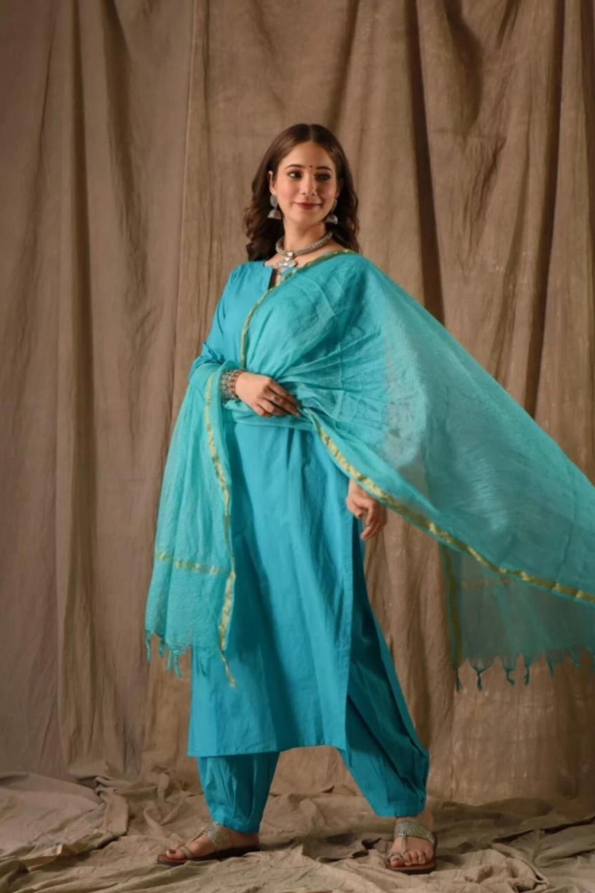 Afghani Pattern Suit Set