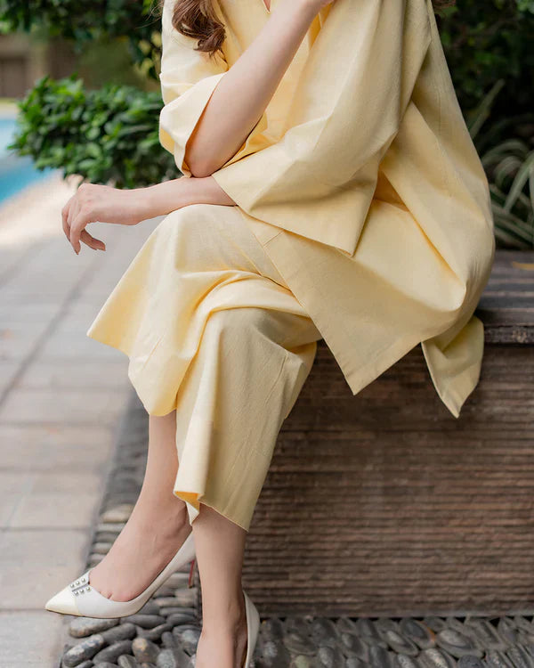 Butter Yellow Co-ord set