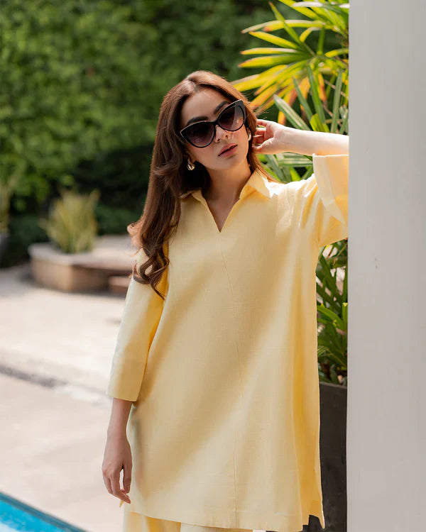 Butter Yellow Co-ord set