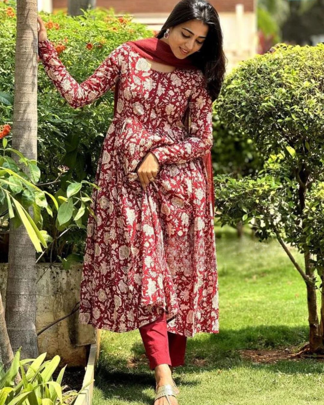 Anarkali Summery Outfit