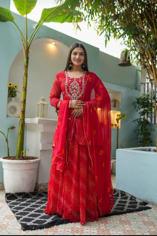 Bandhani Celvration Outfit