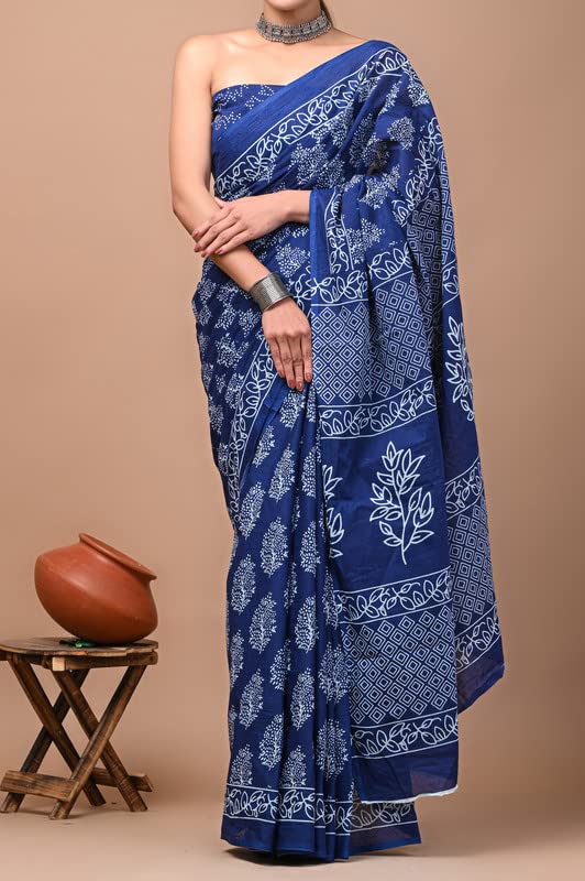 Cotton Festive Printed Saree