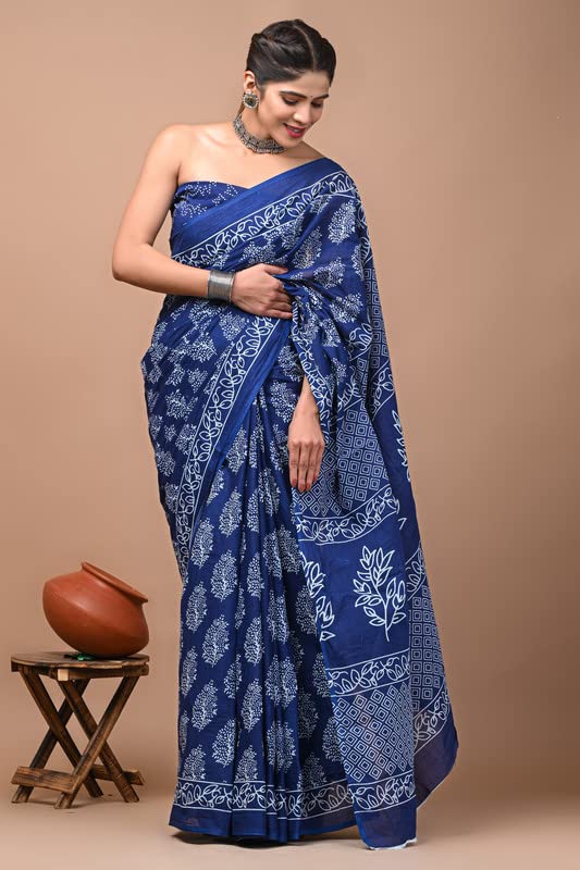 Cotton Festive Printed Saree