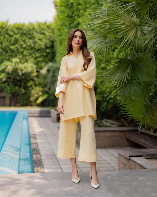 Butter Yellow Co-ord set