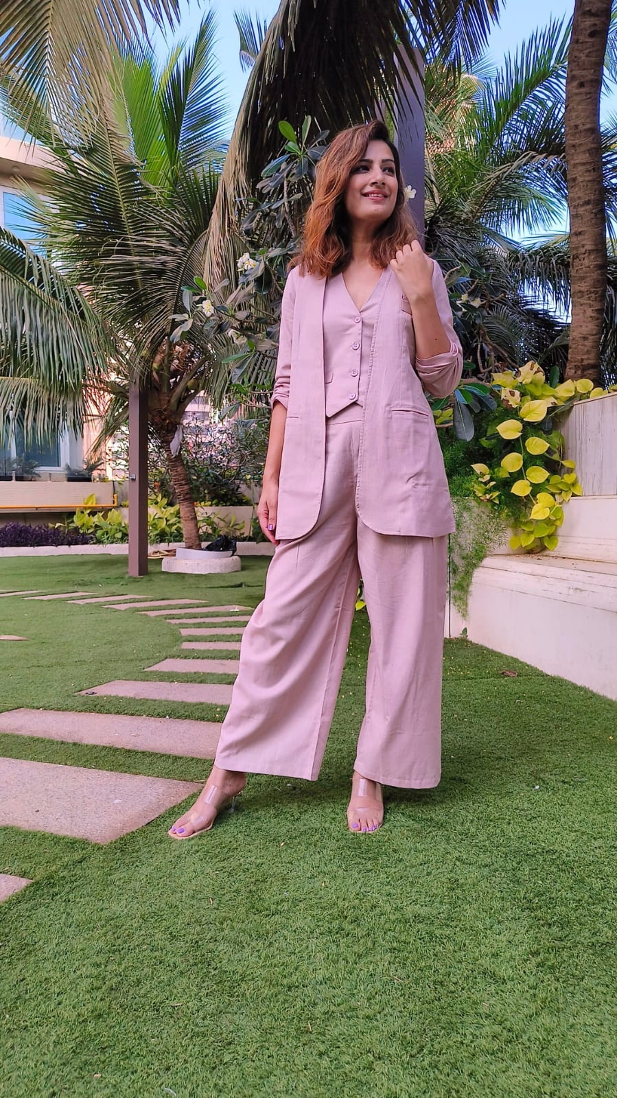 Blazer Halter Outfit