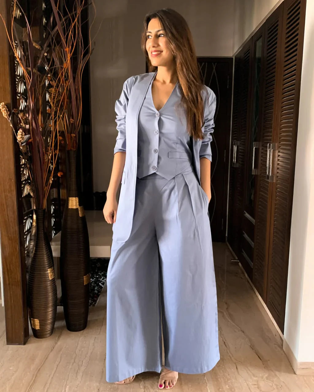 Blazer Halter Outfit