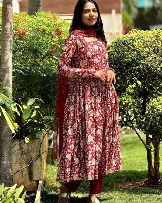 Anarkali Summery Outfit